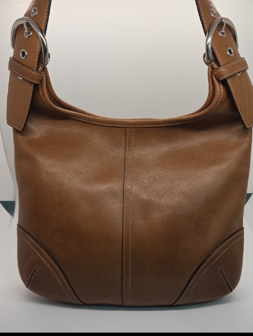 Coach Vintage Soho Legacy Slim Hippie Crossbody Bag in British Tan 9549